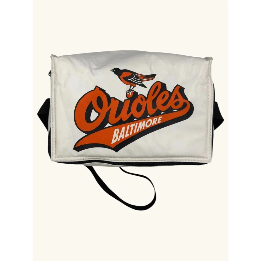 Vintage Baltimore Orioles Budweiser Bud Light Soft Cooler Bag Insulated MLB Beer